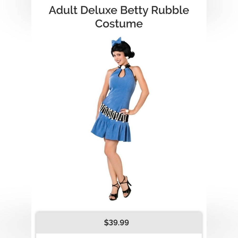 Betty Rubble Deluxe Costume